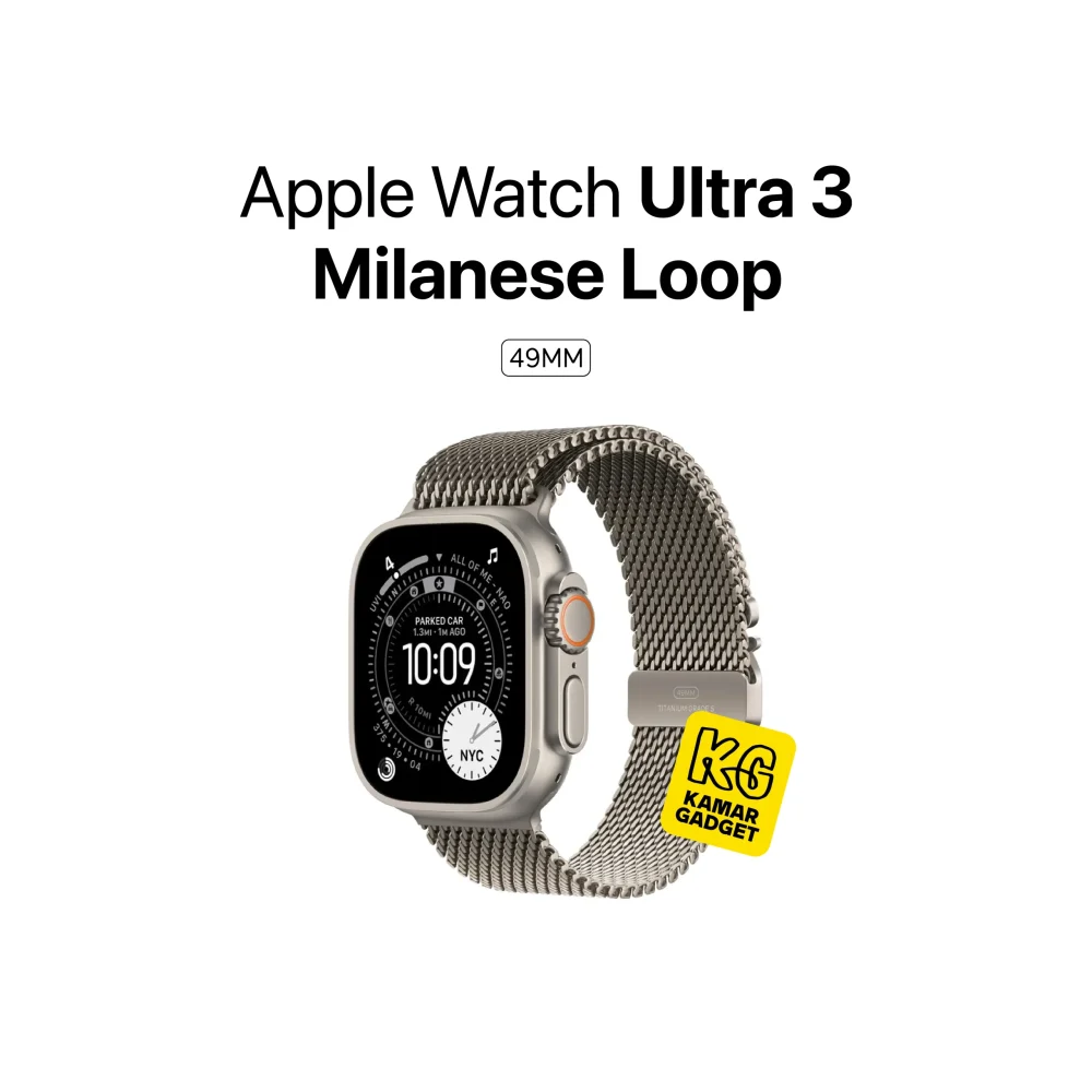 Apple Watch Ultra 3 Milanese Loop | Garansi Resmi