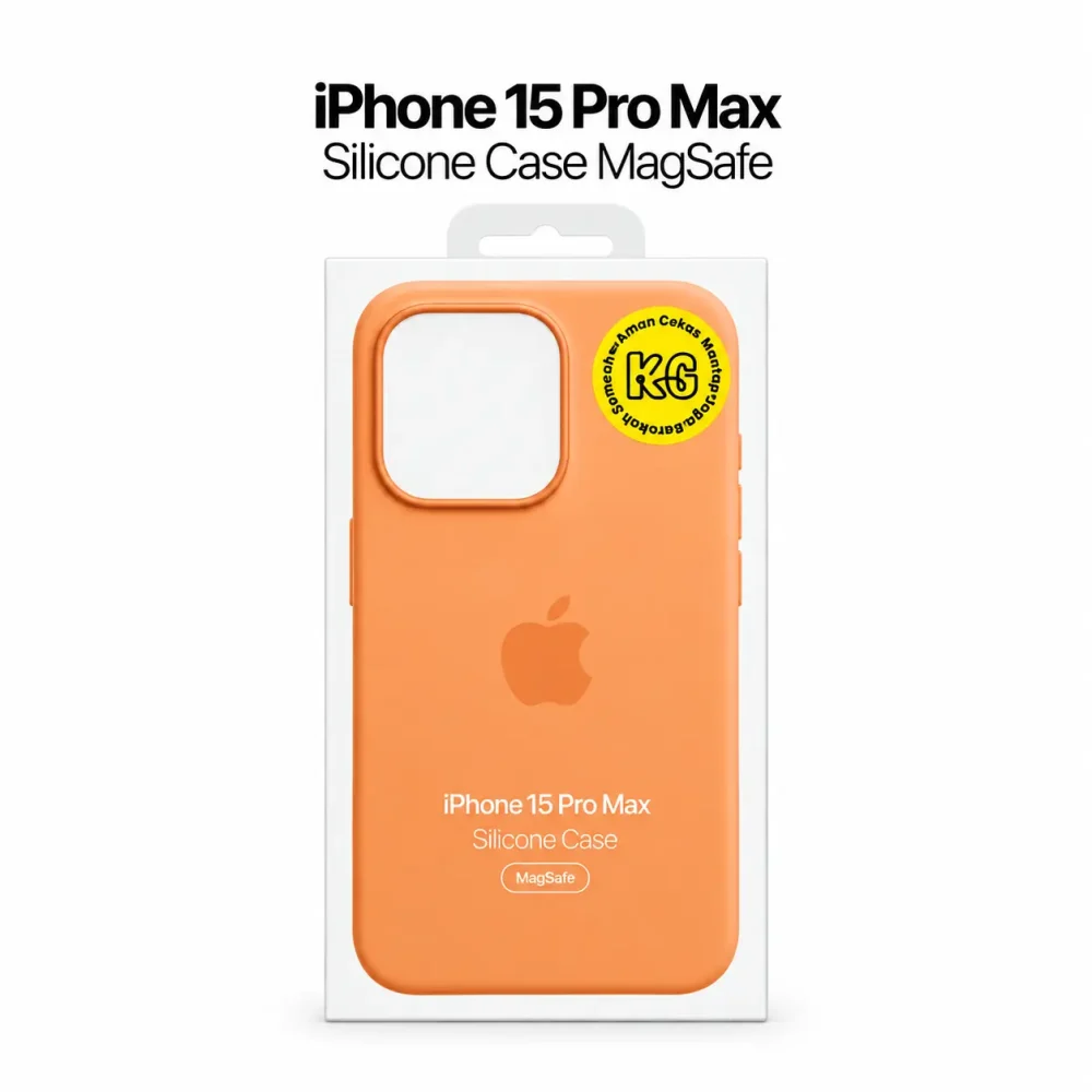 iPhone 15 Pro Max Silicone Case with MagSafe